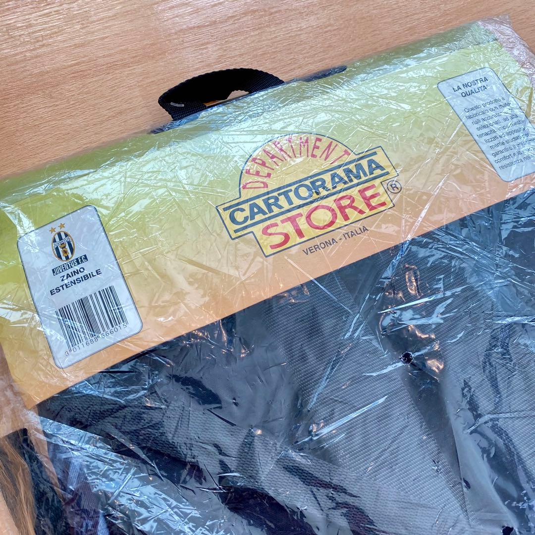 新品 ユベントス 90s 公式 リュック サッカー 古着 マフラー