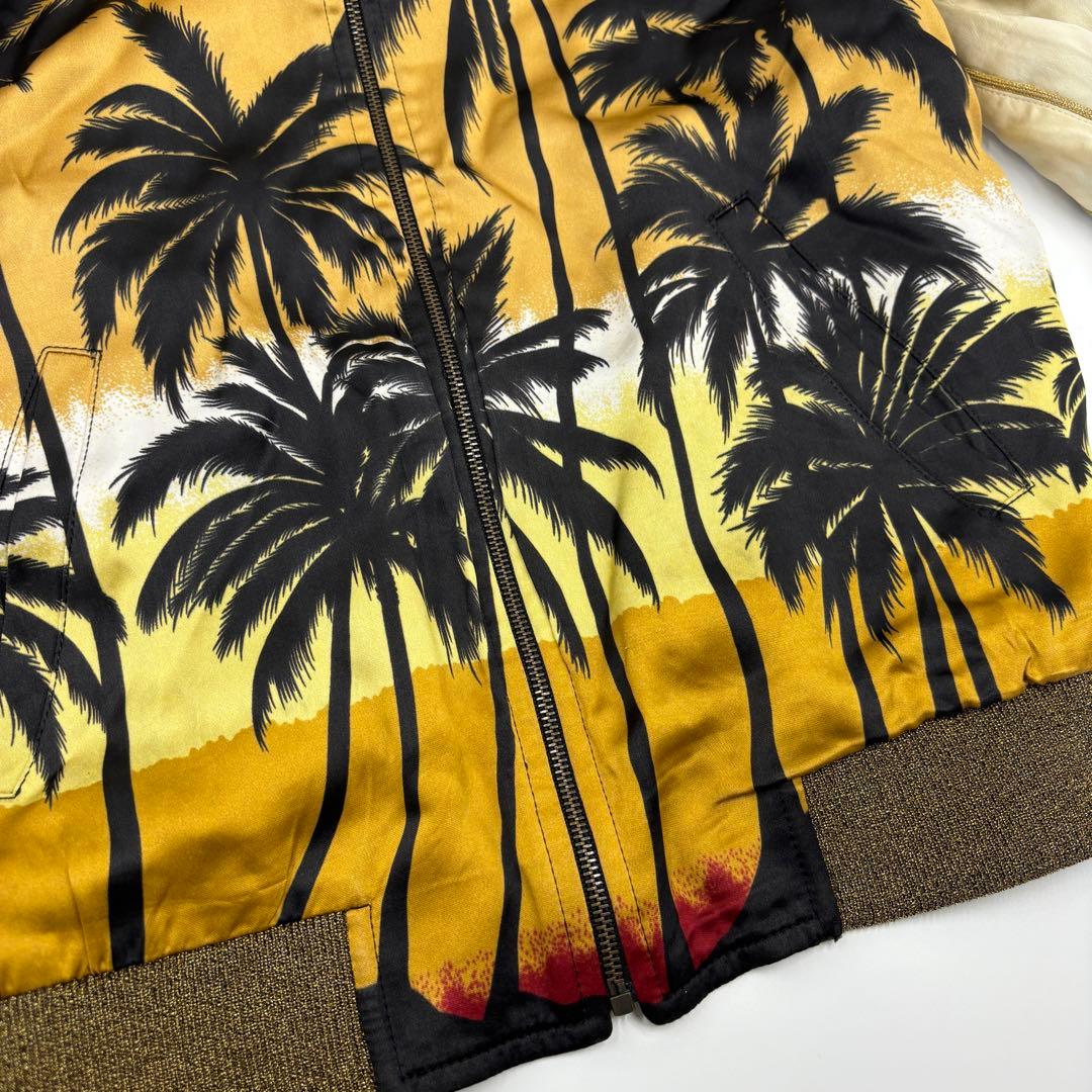 SAINT LAURENT YSL 16ss パームツリー スカジャン - メルカリ