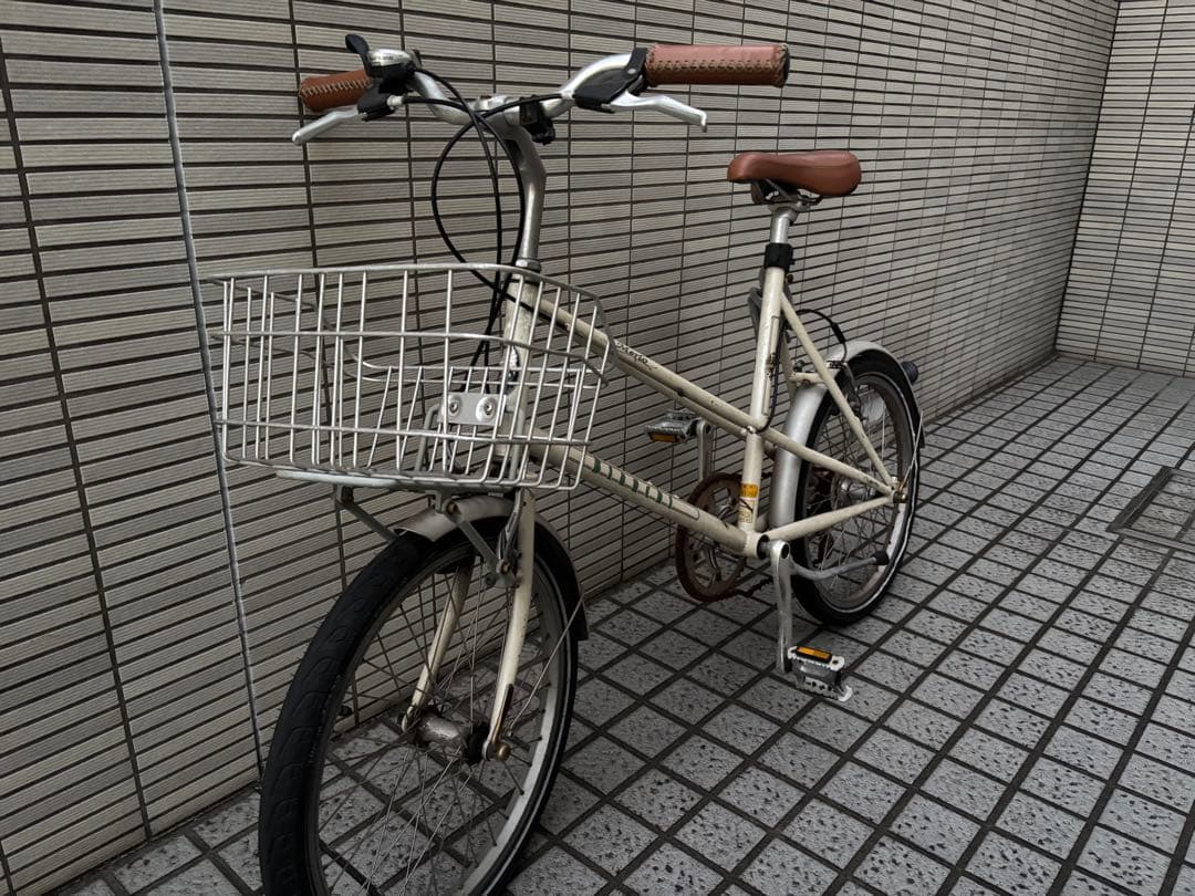 Bianchi Merlo ミニベロ 前カゴ付き - メルカリ