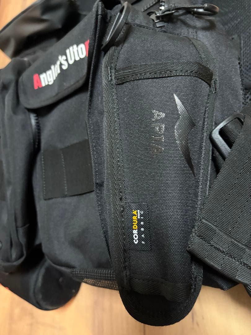 Angler's Utopia ブラックライフジャケット ファッション