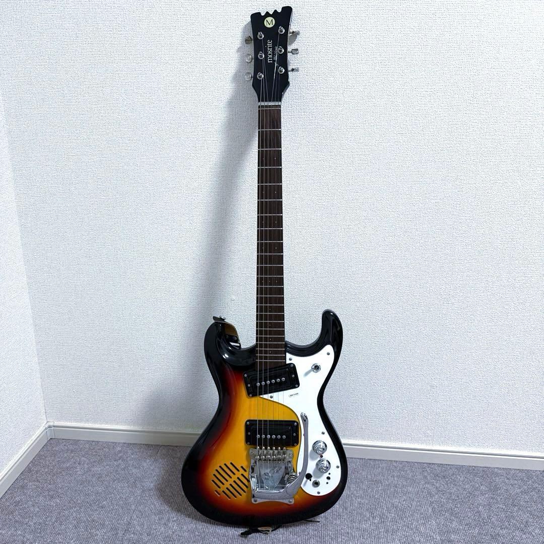 【修理必要】レア物！モズライト JR-97 アンプ内蔵ギター ミディアムスケール