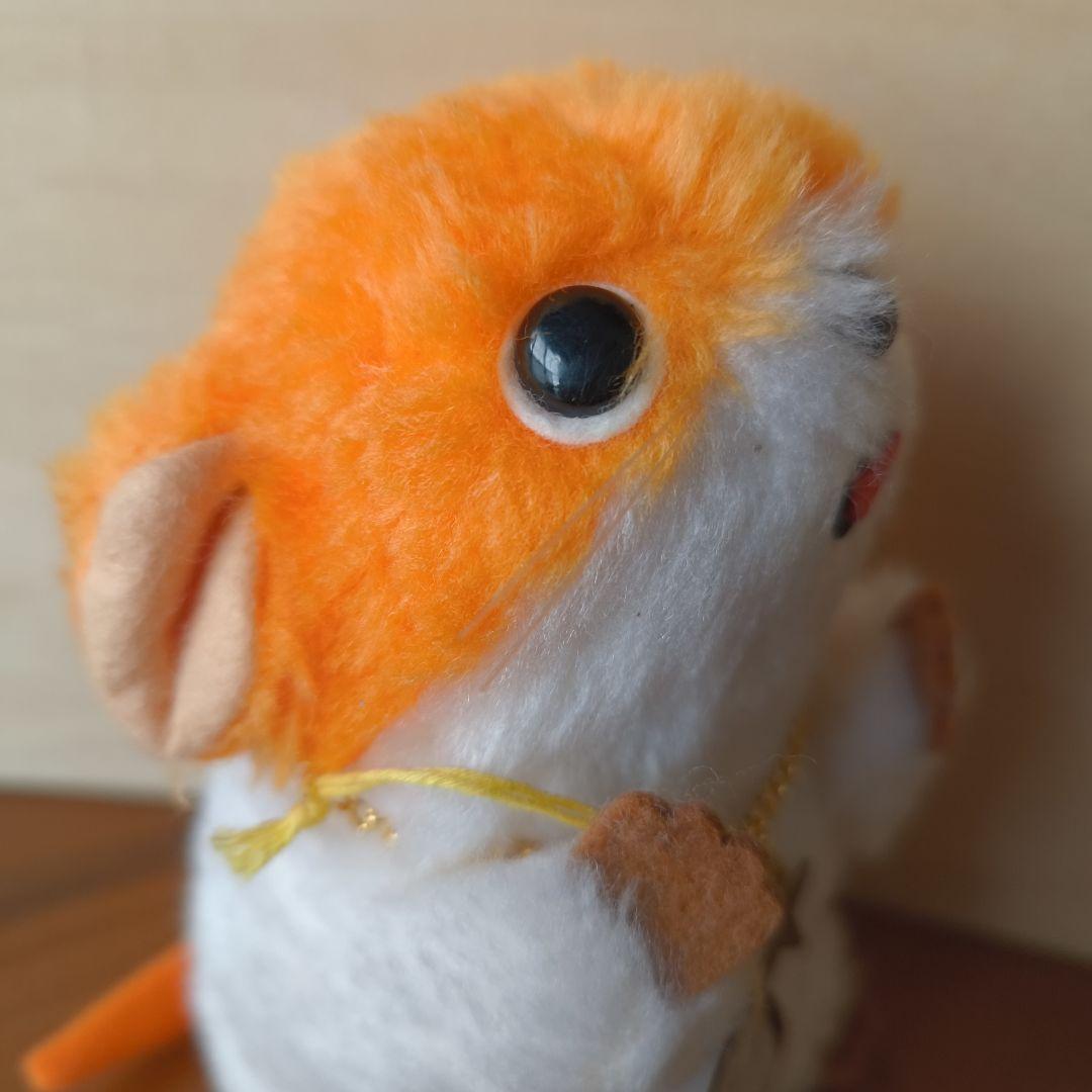 かわいいスピカ　昭和レトロ　若草のシャルロット　ぬいぐるみ　ハムスター