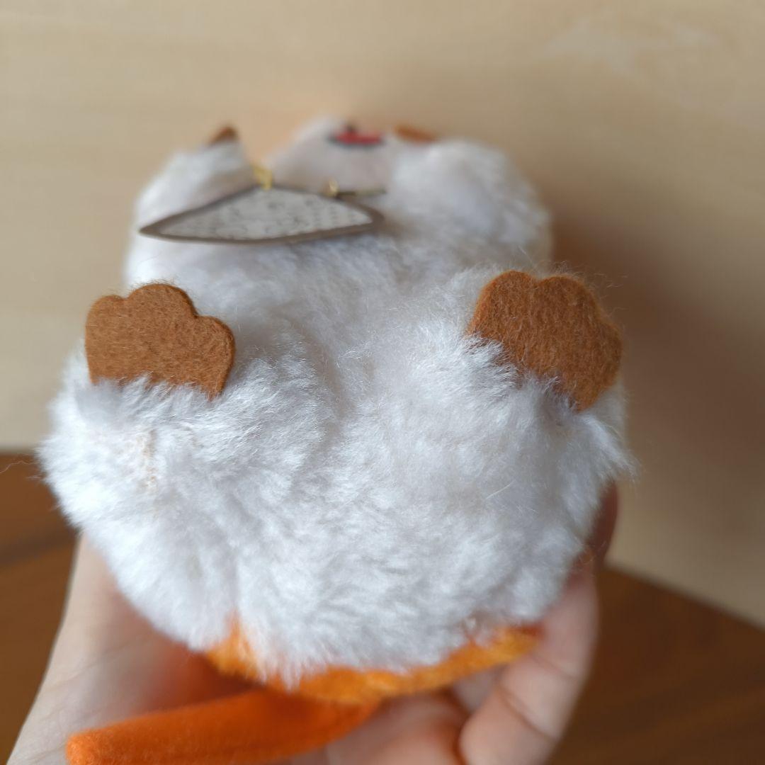 かわいいスピカ　昭和レトロ　若草のシャルロット　ぬいぐるみ　ハムスター