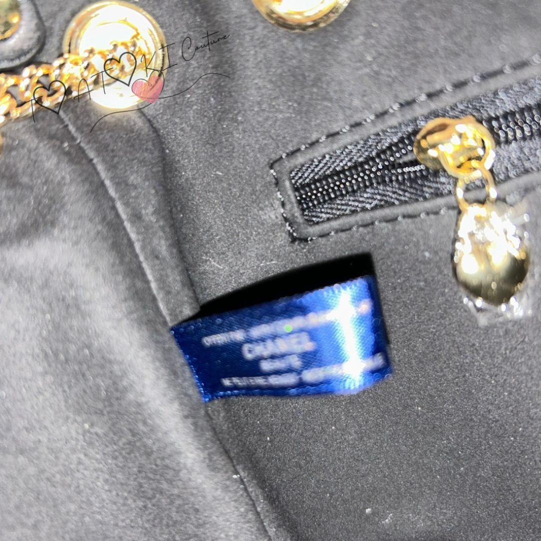 激レア❤CHANEL❤レッドラメ巾着ショルダーバッグゴールドチェーン