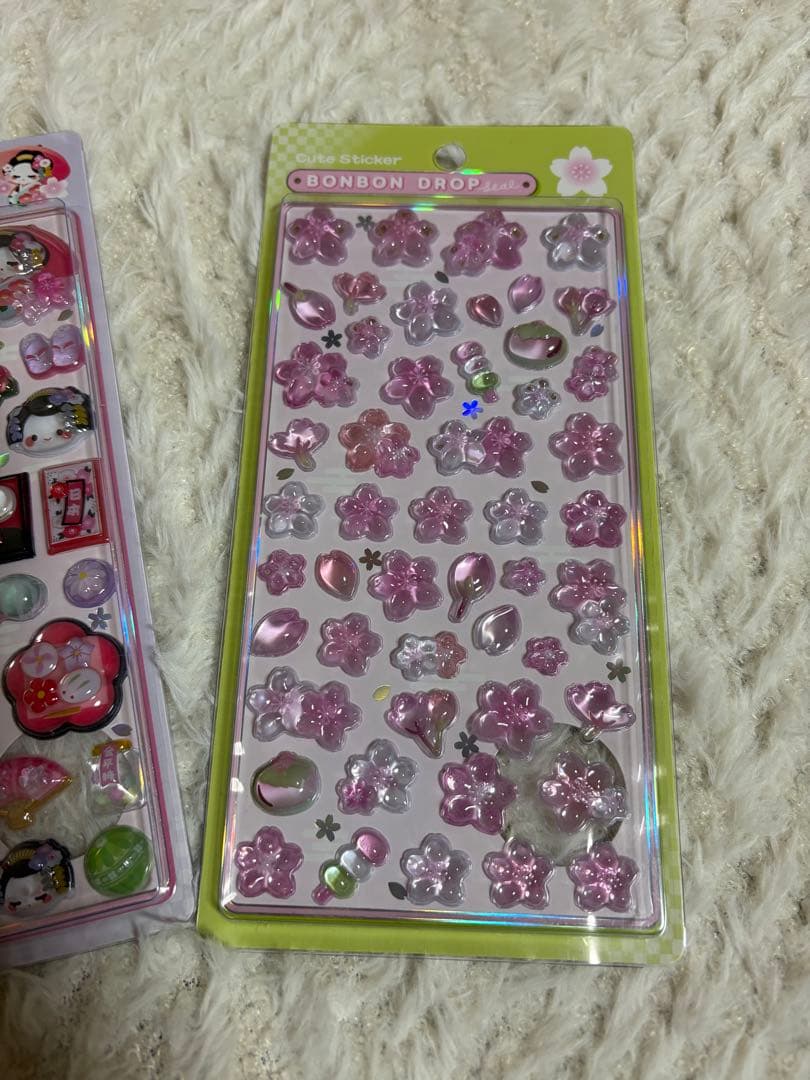 BONBON DROP 和風シール 6枚セット ボンボンドロップシール ボンドロ