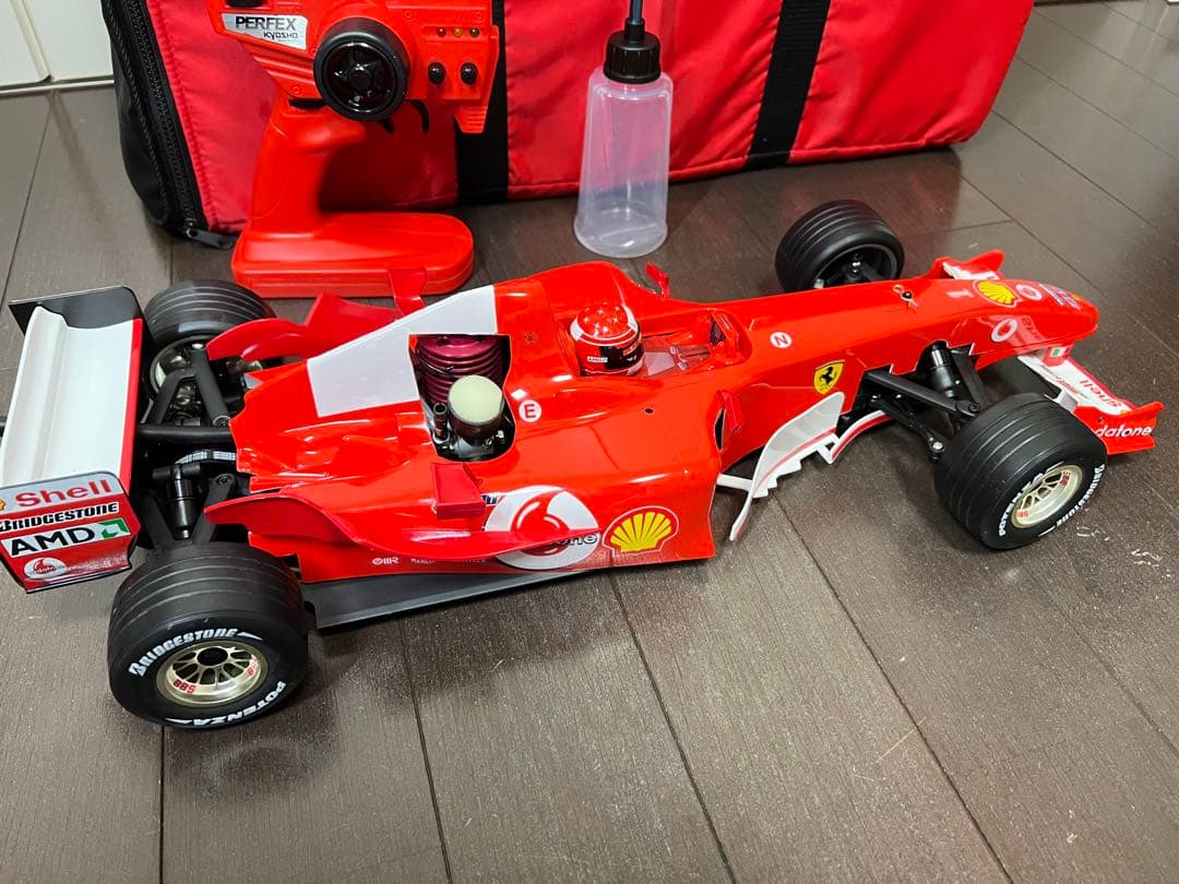 デアゴスティーニ　フェラーリf2004 エンジンカー　未走行　フルセット　超美品