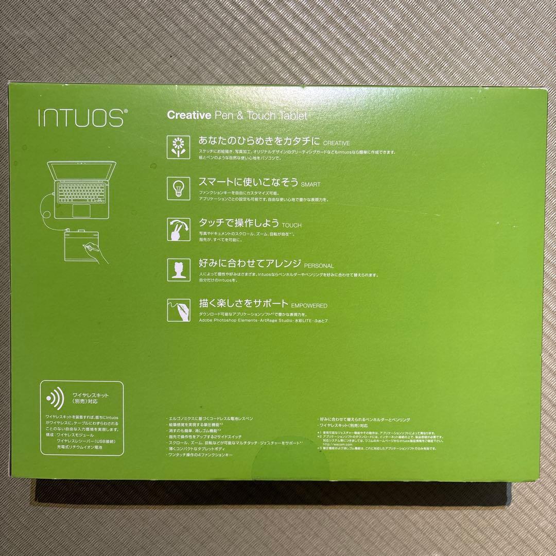 wacom Intuos Pen&Touch small SサイズCTH-480