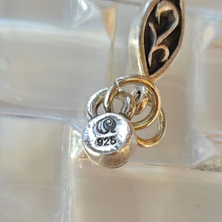 AQUASilver シルバー925 銀 浮き彫り ブレスレット 12.4g