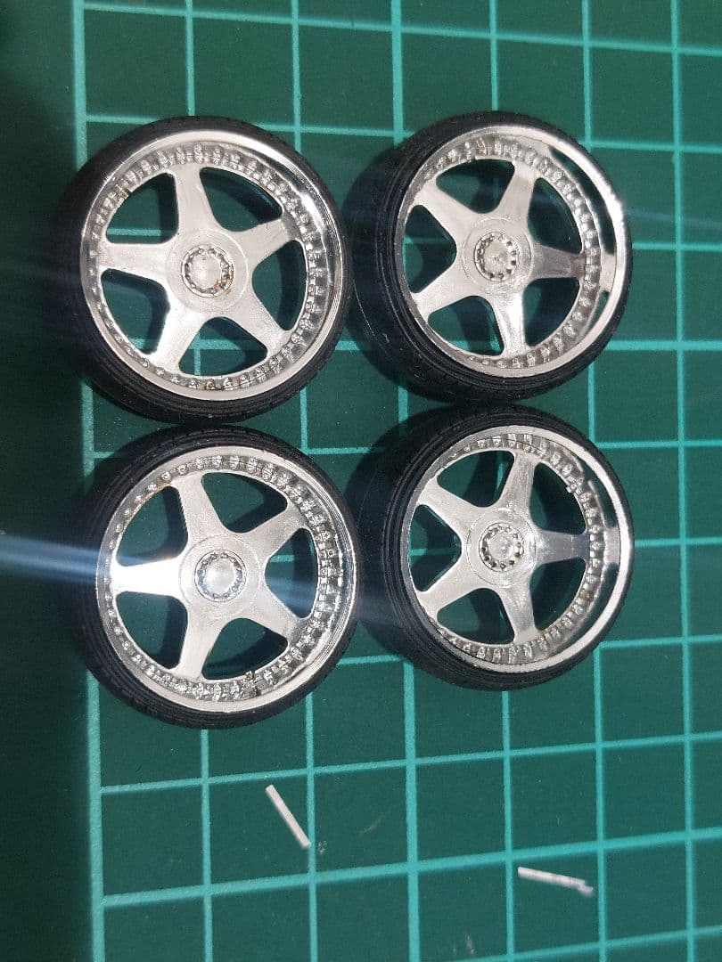 セルシオ プラモ ホイール タイヤ 車 アオシマ - メルカリ