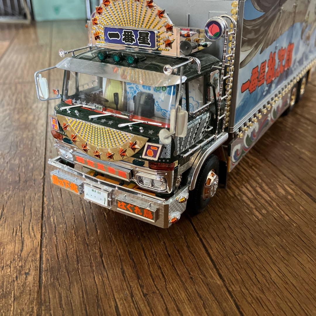 トラック野郎［度胸一番星］‼️デコトラプラモデル完成品 - メルカリ