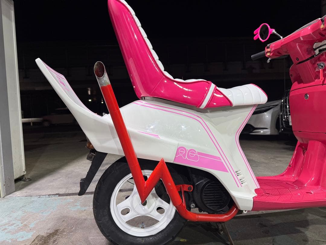 ホンダHONDA スーパータクト クレタク フルカスタム！AF09 三段シート