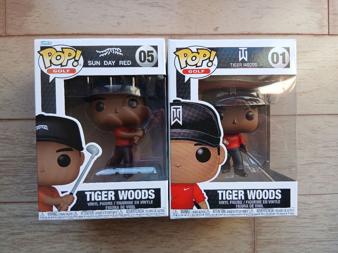 未開封 Funko Pop ファンコ タイガーウッズ TIGER WOODS - メルカリ