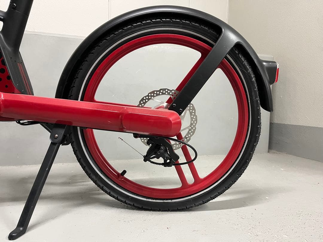 jazzy3104様専用】HONBIKE/折りたたみ自転車/黒＆赤/ - メルカリ