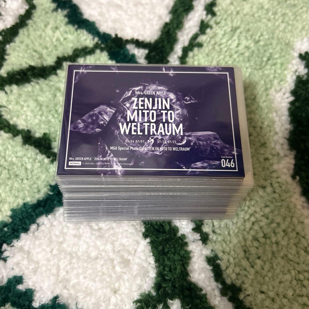 Mrs.GREENAPPLE フォトカード　3種　ノーマルコンプリートセット