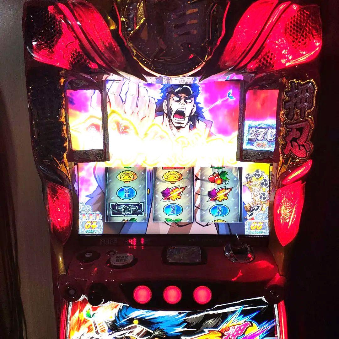 パチスロ実機　押忍!番長ZERO 不要機付　送料無料