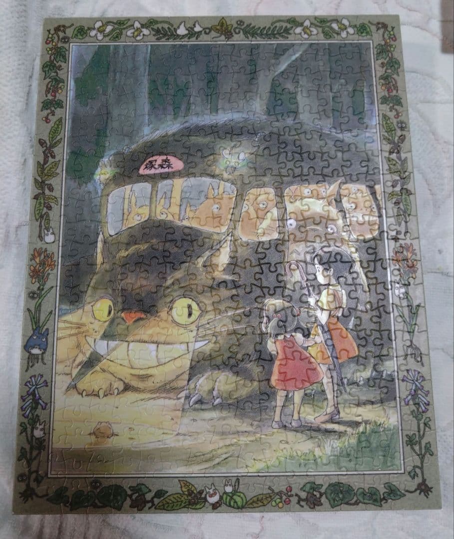 ジグソーパズル　ジブリ　となりのトトロ　アートボードジグソー　クリアパズル