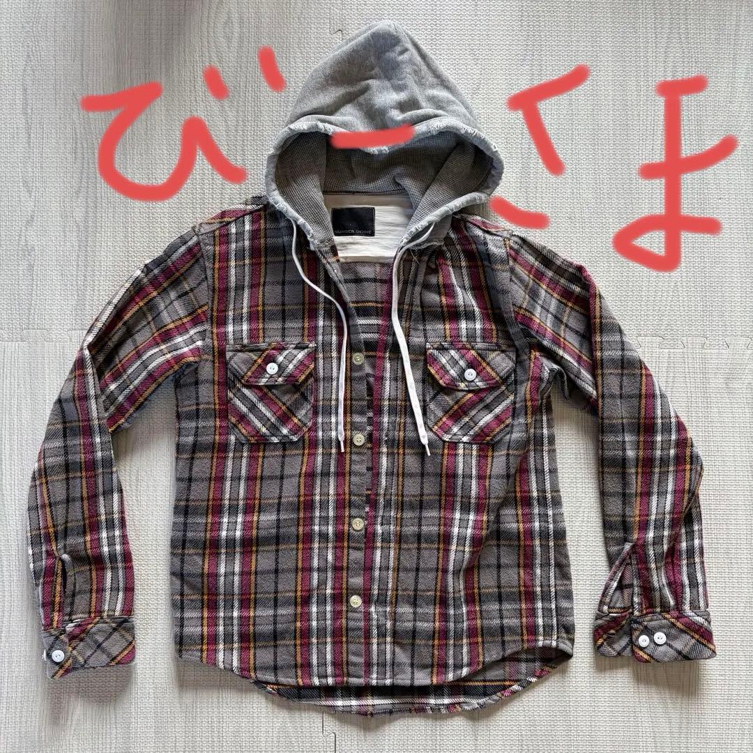 ビー】ナンバーナイン　フードネルシャツ　NUMBER(N)INE サイズ2 2026年最新】Yahoo!オークション -ナンバーナイン シャツ フードの中古