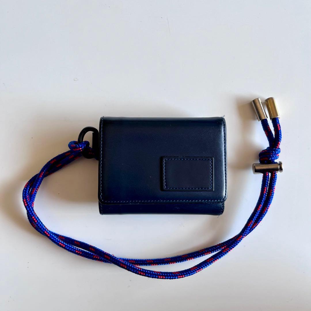 sacai × PORTER Leather Trifold Wallet 財布 - メルカリ