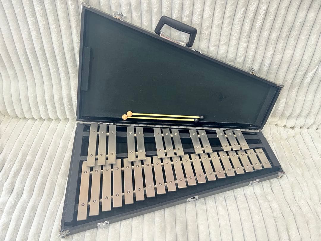 【美品】YAMAHA YG-50C グロッケンシュピール 鉄琴 ヤマハ マレット YAMAHA ヤマハ YG-50C グロッケン 鉄琴 - メルカリ