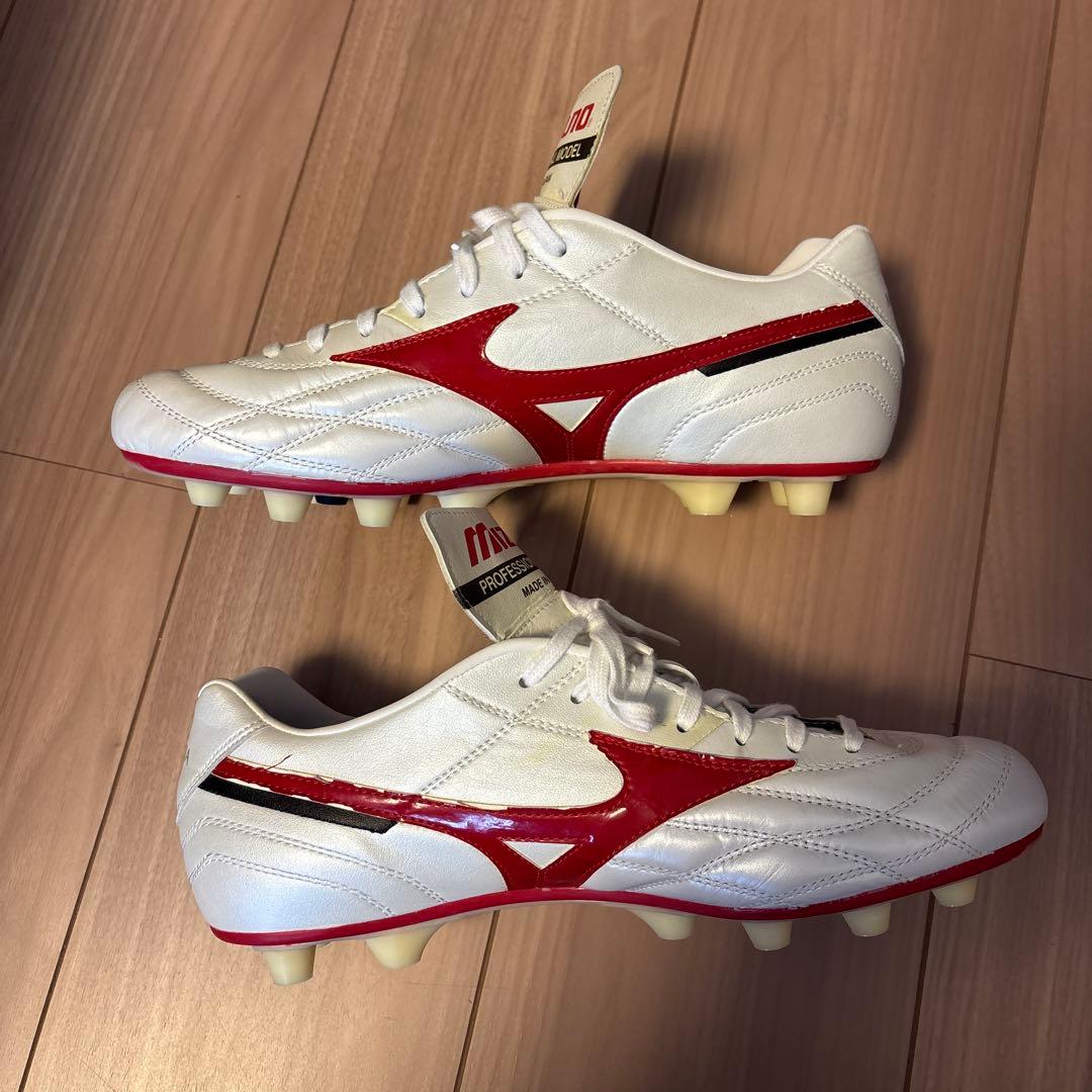 【希少品】Mizuno モレリアEL赤白　27.0cm
