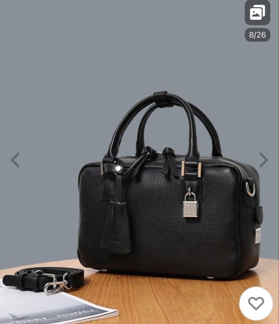 パドマ ボストンバッグ ベージュ系その他 新品未使用 牛革