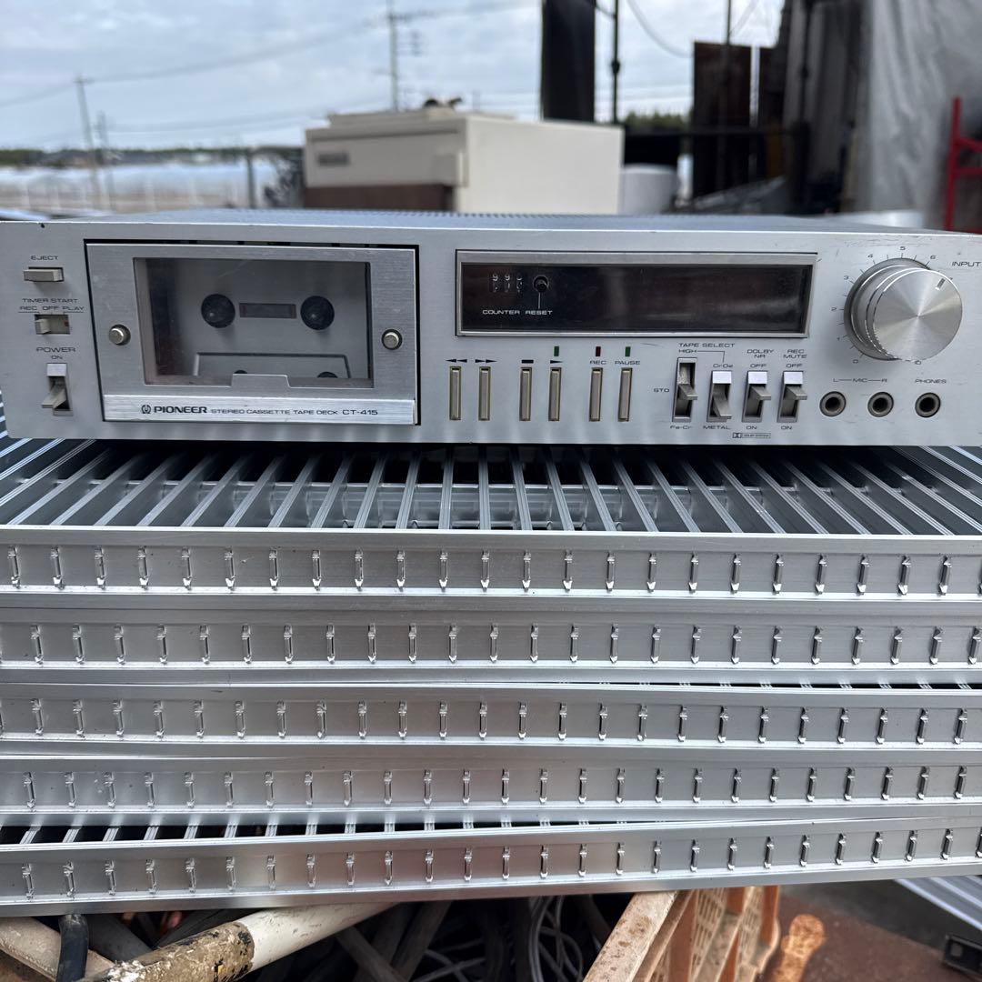 中古 ジャンク扱い パイオニア pioneer CT-415 カセットデッキ - メルカリ