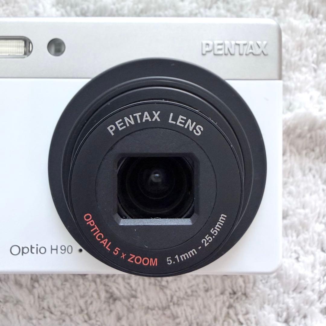 極上品【動作確認済】PENTAX ペンタックス Optio H90 レトロカメラ