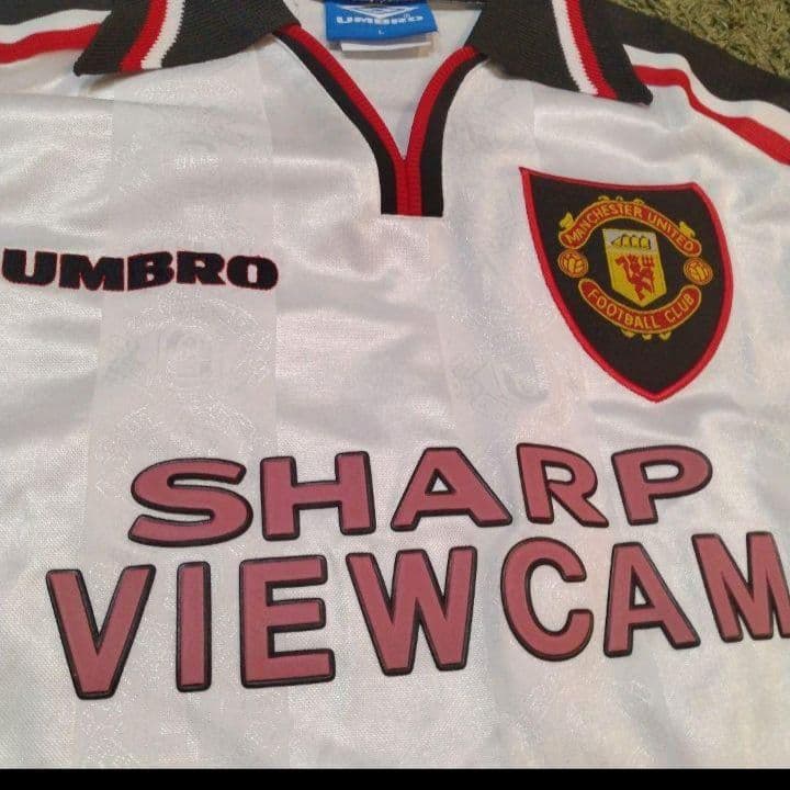 希少！菅田将暉着用】90s マンチェスターユナイテッド シャツ