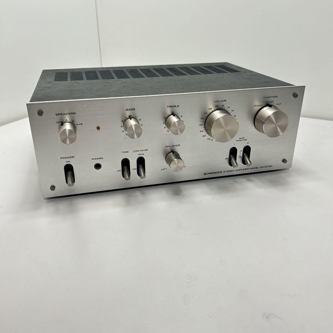 Pioneer パイオニア SA-6700 プリメインアンプ - メルカリ