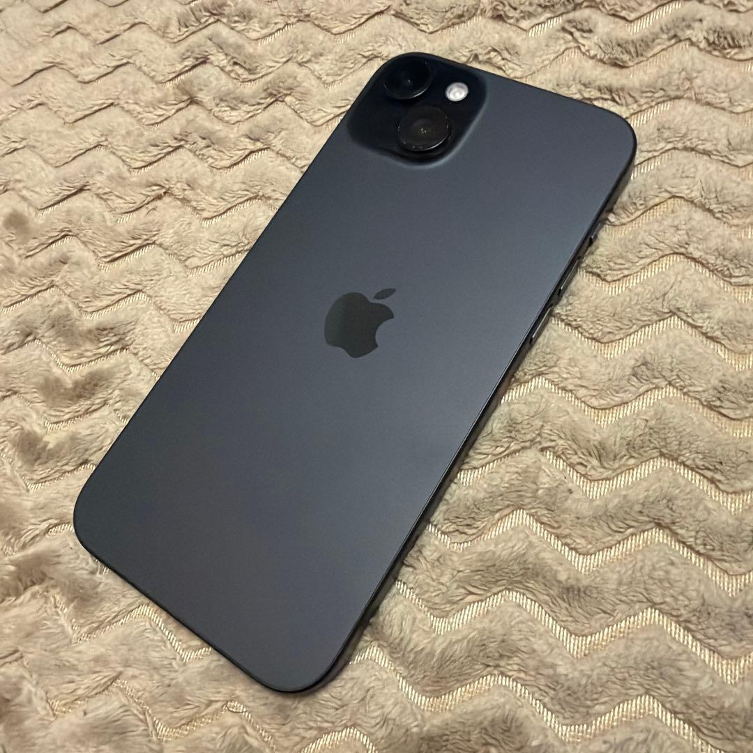 美品 iPhone 15 plus 256GB SIMフリー ブラック - メルカリ