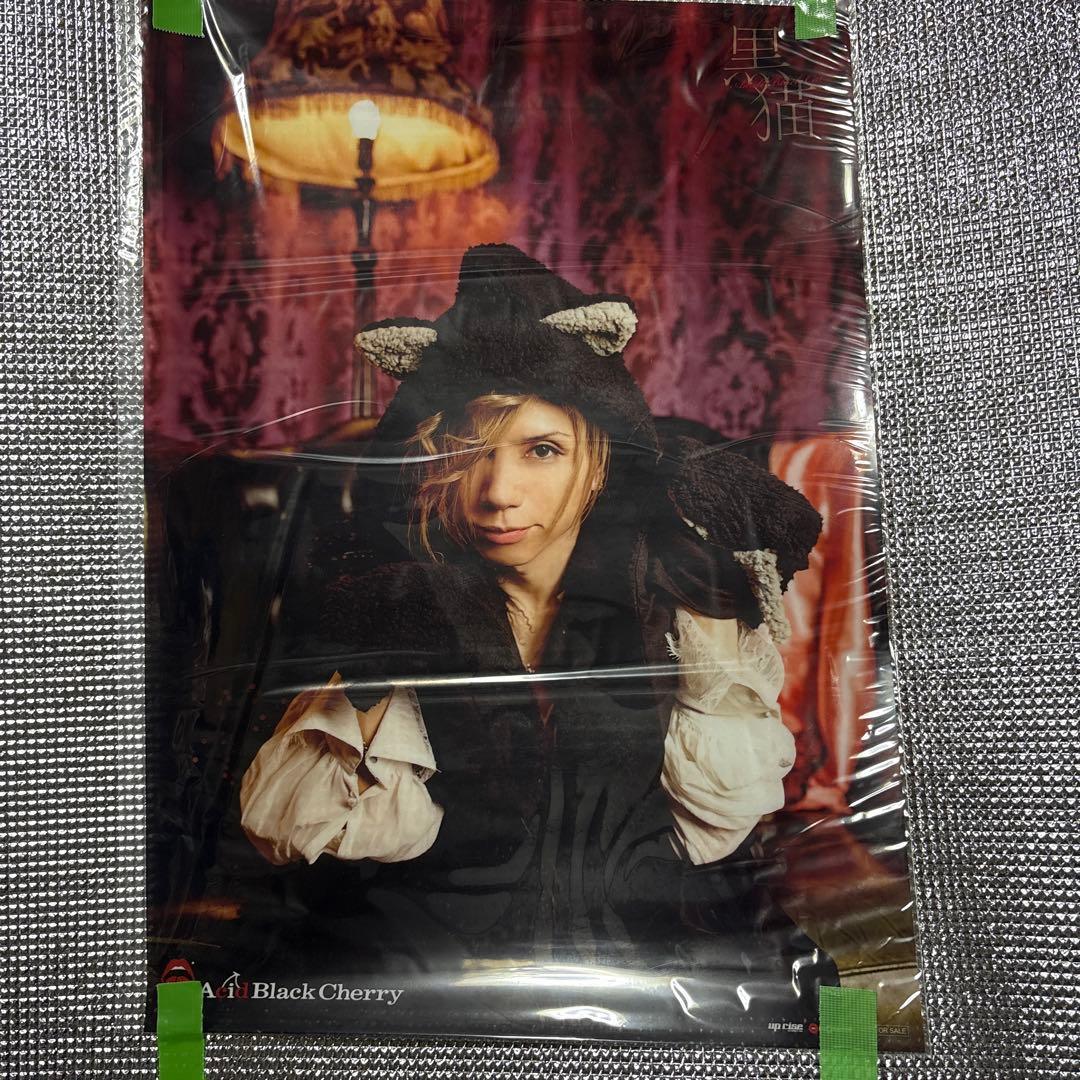 新品Acid Black Cherry クリアポスター6枚