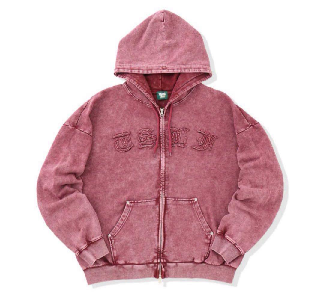 That's Life ザッツライフ ダブルジップパーカー 赤 レッド Lサイズ