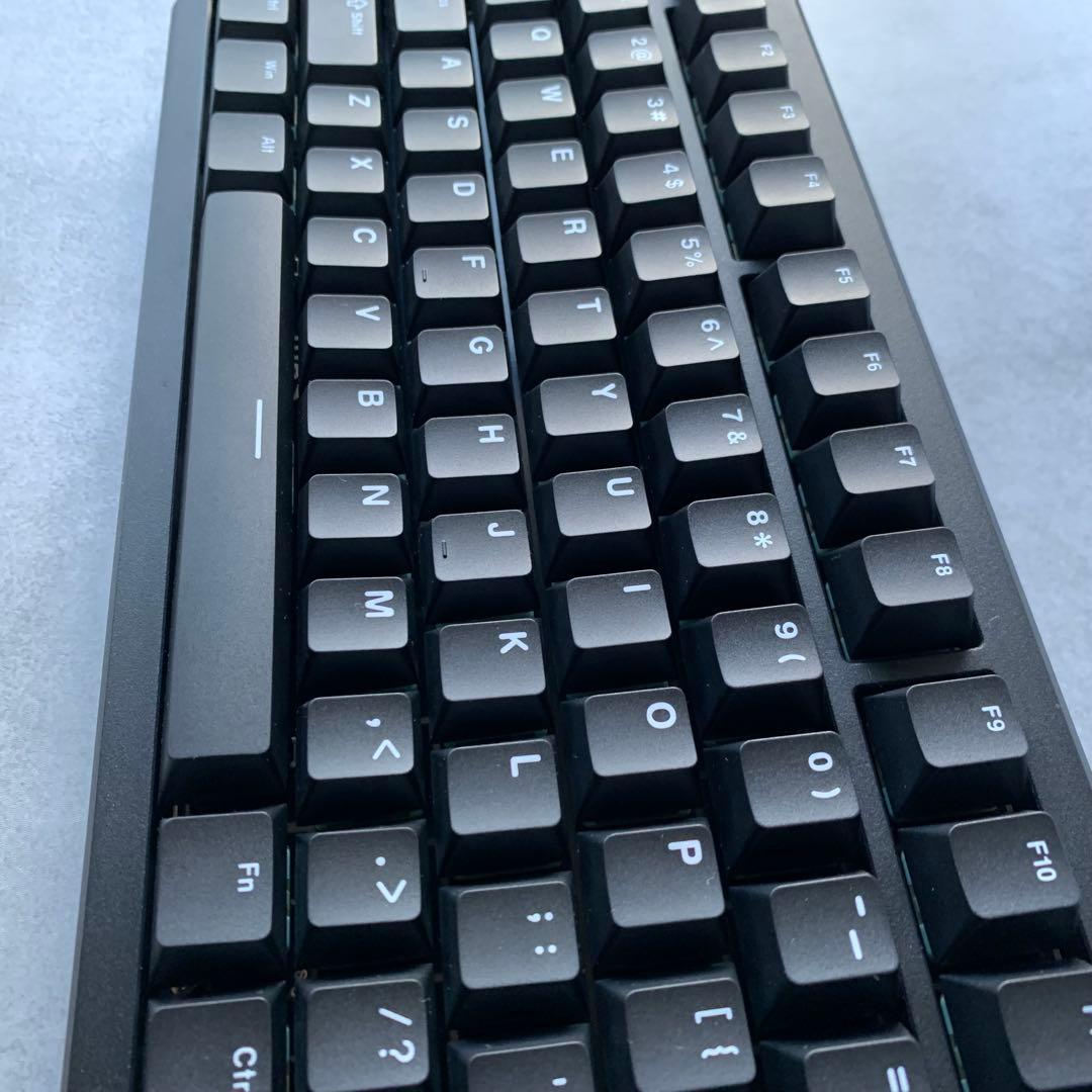 Womier SK75 Black + FR4 Plate 自作キーボード - メルカリ