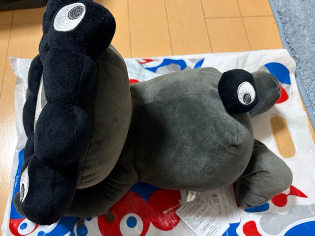 EXPO2025 ミャクミャク 這型ぬいぐるみ 黒　黒ミャクLサイズ