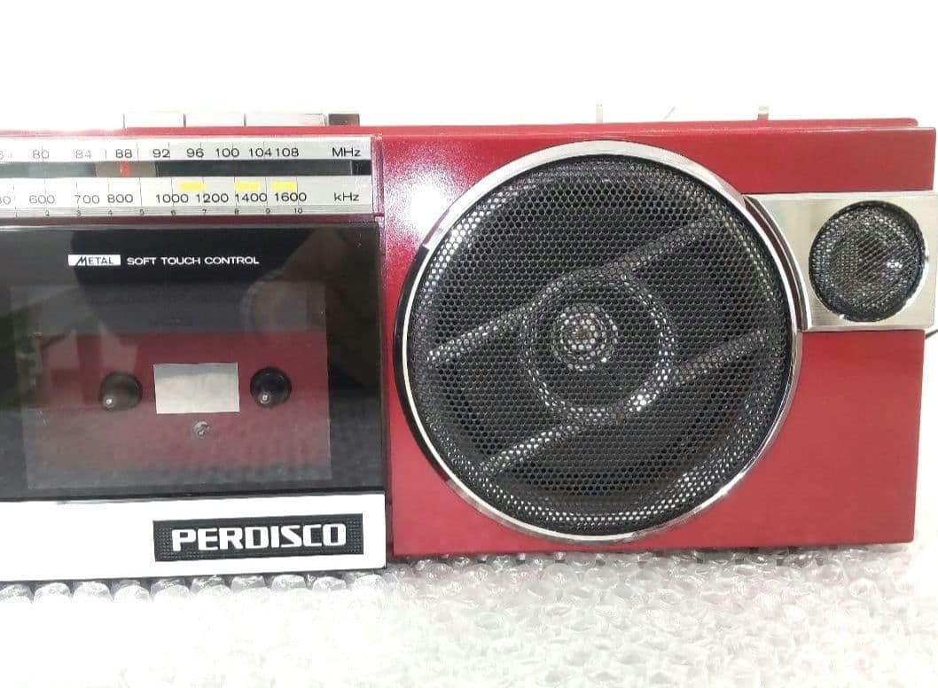 ラジカセ 80年代 日立 LX－5 ・ ラジオOK、テープNG ジャンク