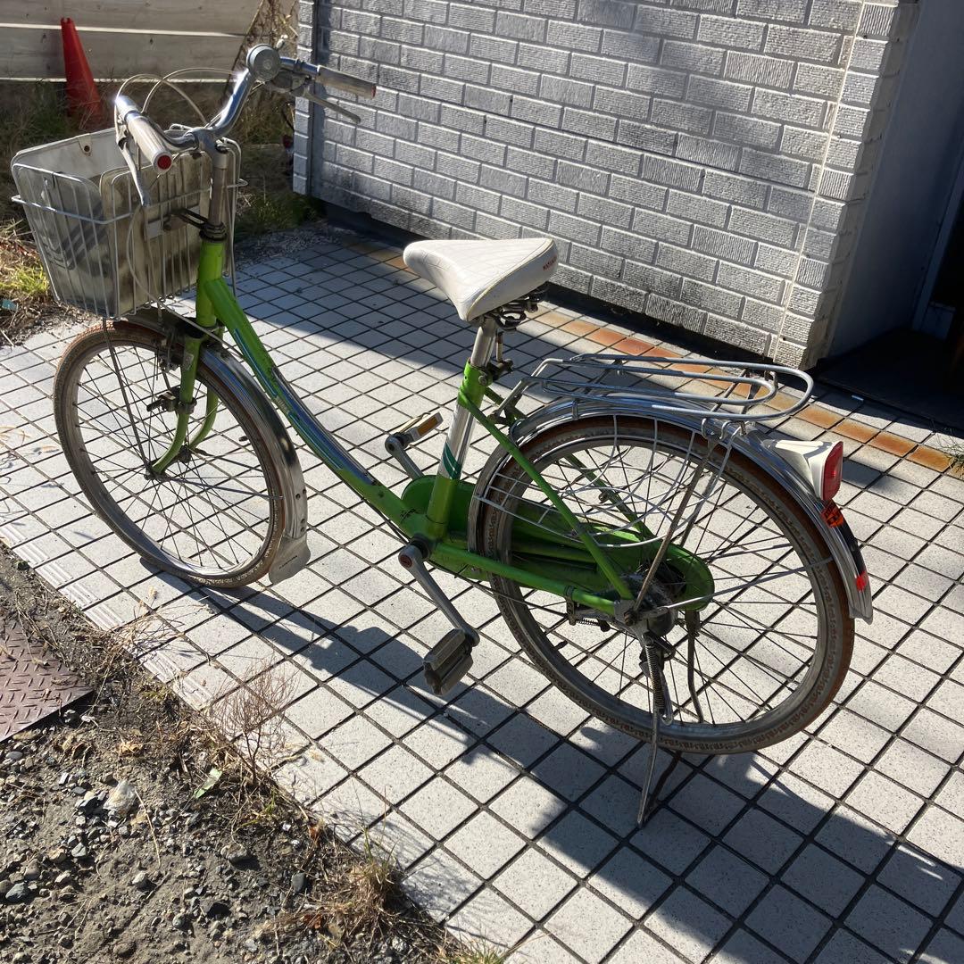 昭和レトロ ビンテージ タカクラ VILLA 自転車 ママチャリ 当時物