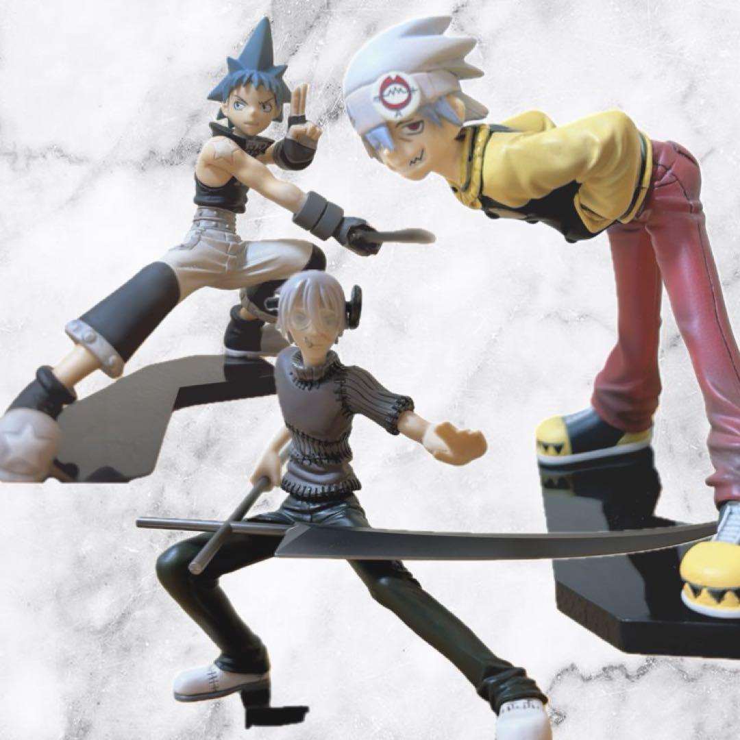 ソウルイーター フィギュア 3セット ソウル、ブラックスター