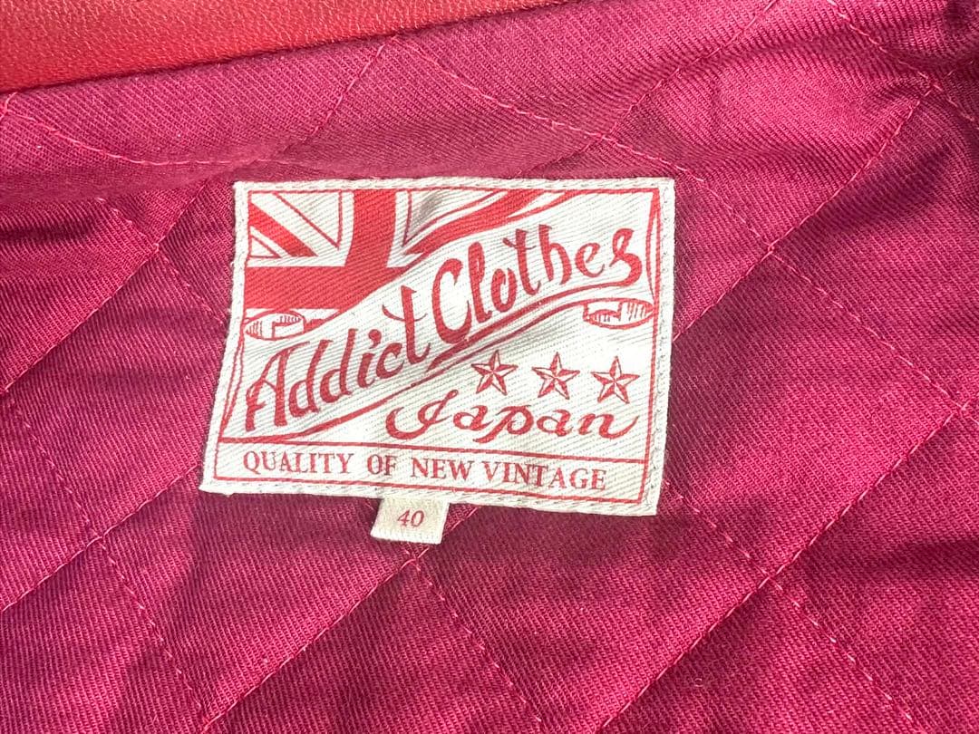 アディクトクローズ 廃盤品 ワインレッド 日本製 サイズ40 茶芯 - メルカリ
