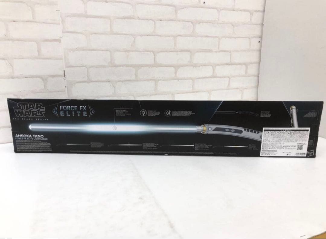 【未開封】フォースFX ライトセーバー アソーカ・タノ ハズブロ BLACK
