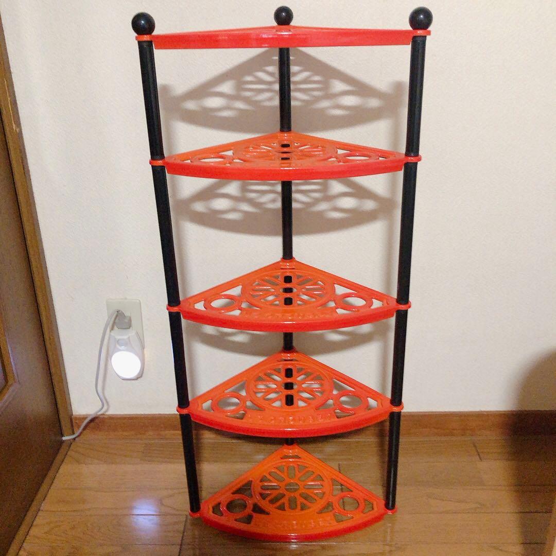最終値下げ】【中古】ル・クルーゼ ポットスタンド 5段 鋳物ホーロー