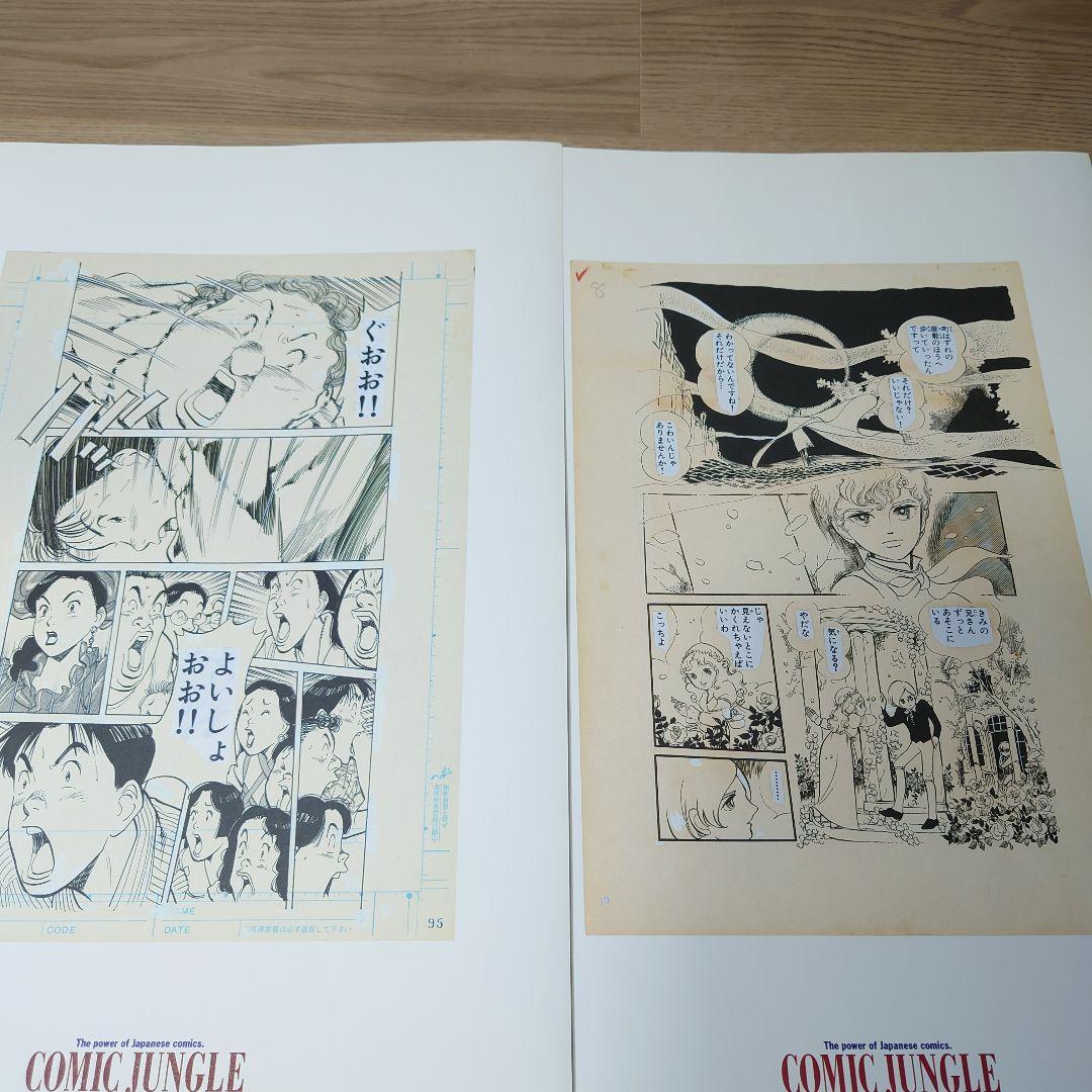 COMIC JUNGLE 展 記念図録 複製原画19枚セット コミックジャングル