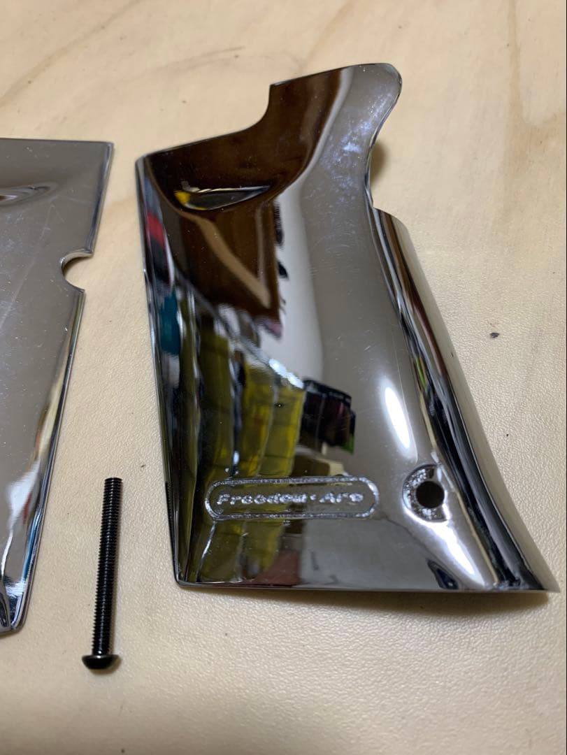 フリーダムアートメタルグリップ東京マルイ デザートイーグル用　メッキシルバー