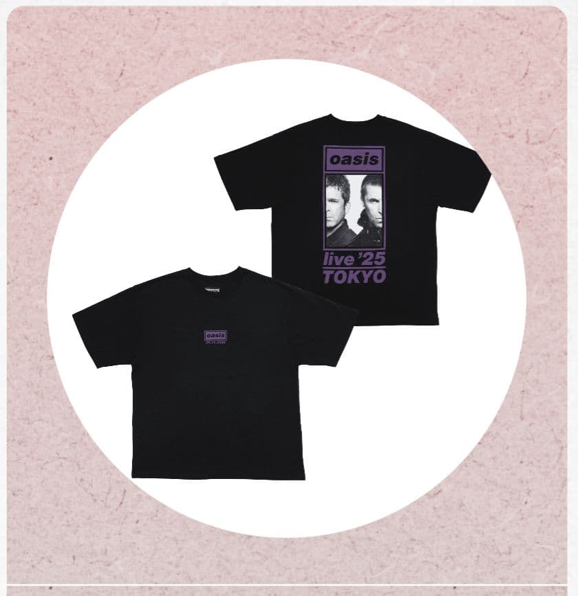 東京ドーム25日 Oasis 会場限定 1025 Mサイズ Tシャツ オアシス