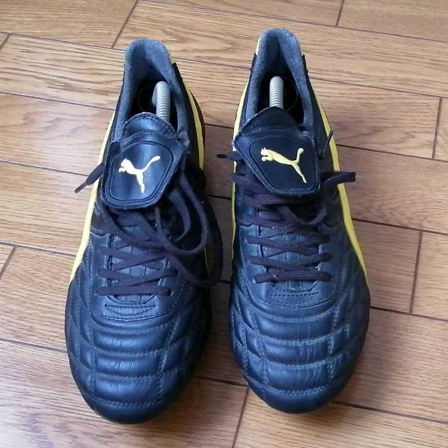 PUMA プーマ デルムンド GCI FG （ブラック✕イエロー） - メルカリ