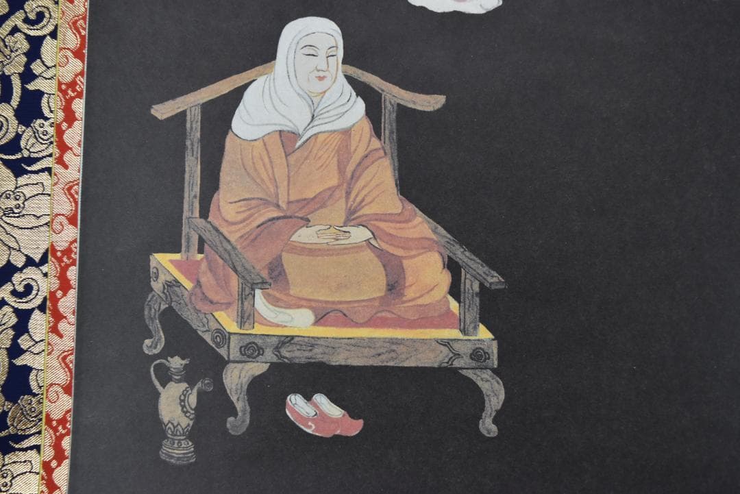 【複製】作者不詳/天台宗本尊図/コピー工芸品/掛軸☆宝船☆Z-724