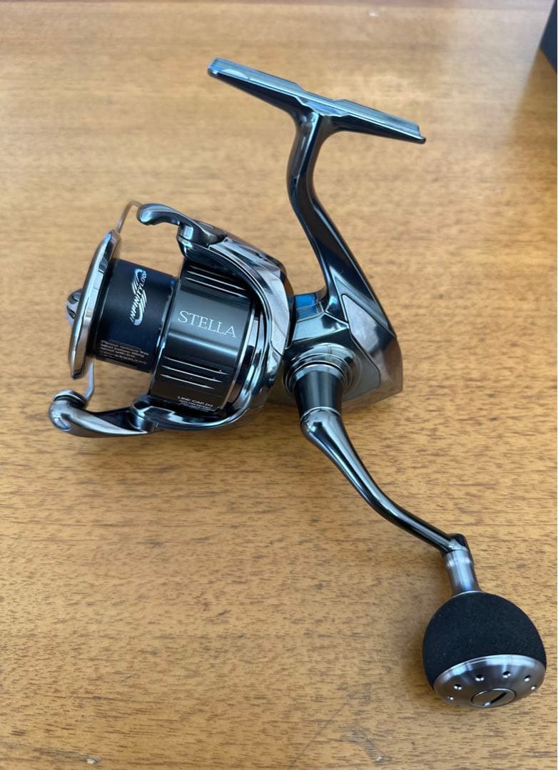 シマノ22ステラ4000XG 新品 初期不良対策済み ハンドルノブカスタム