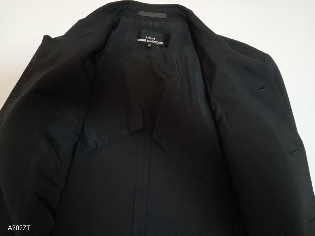 ☆トリココムデギャルソン COMME ・ギャバジンステンカラージャケット