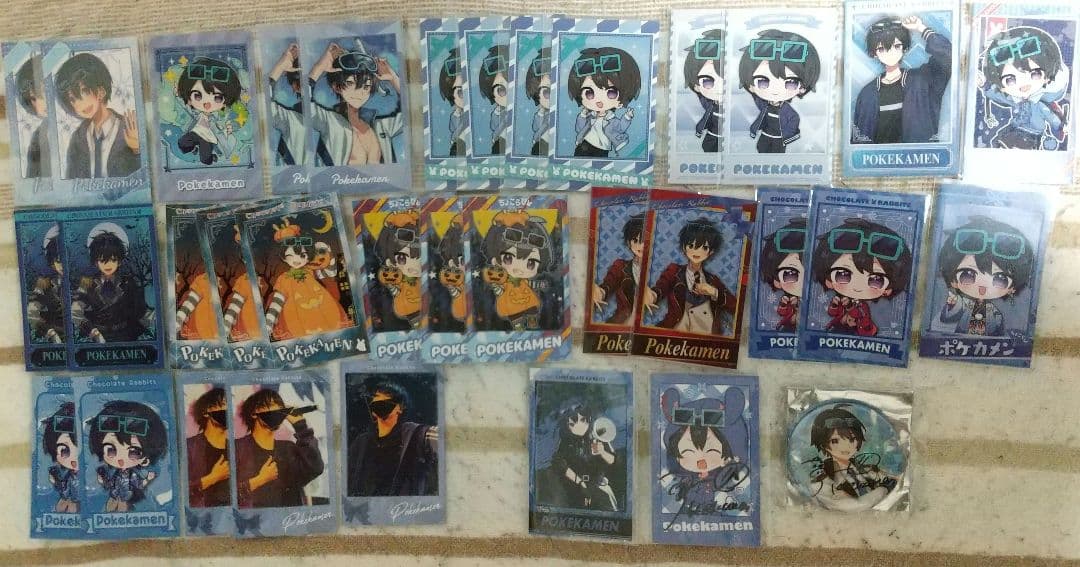 ちょこらび ポケカメン セット