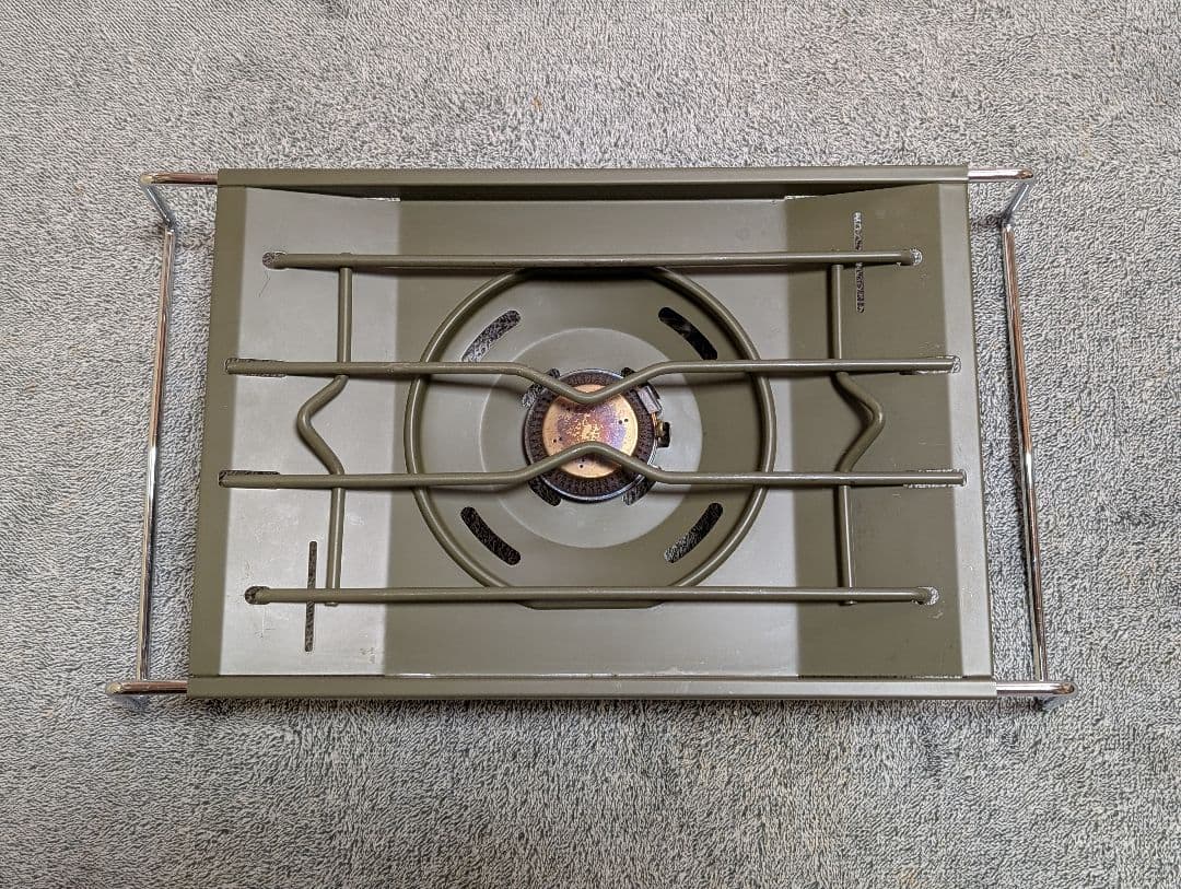 bushdebrunt シングルバーナーコンロ オリーブ peak My first OD can single burner was incredibly easy to use! but