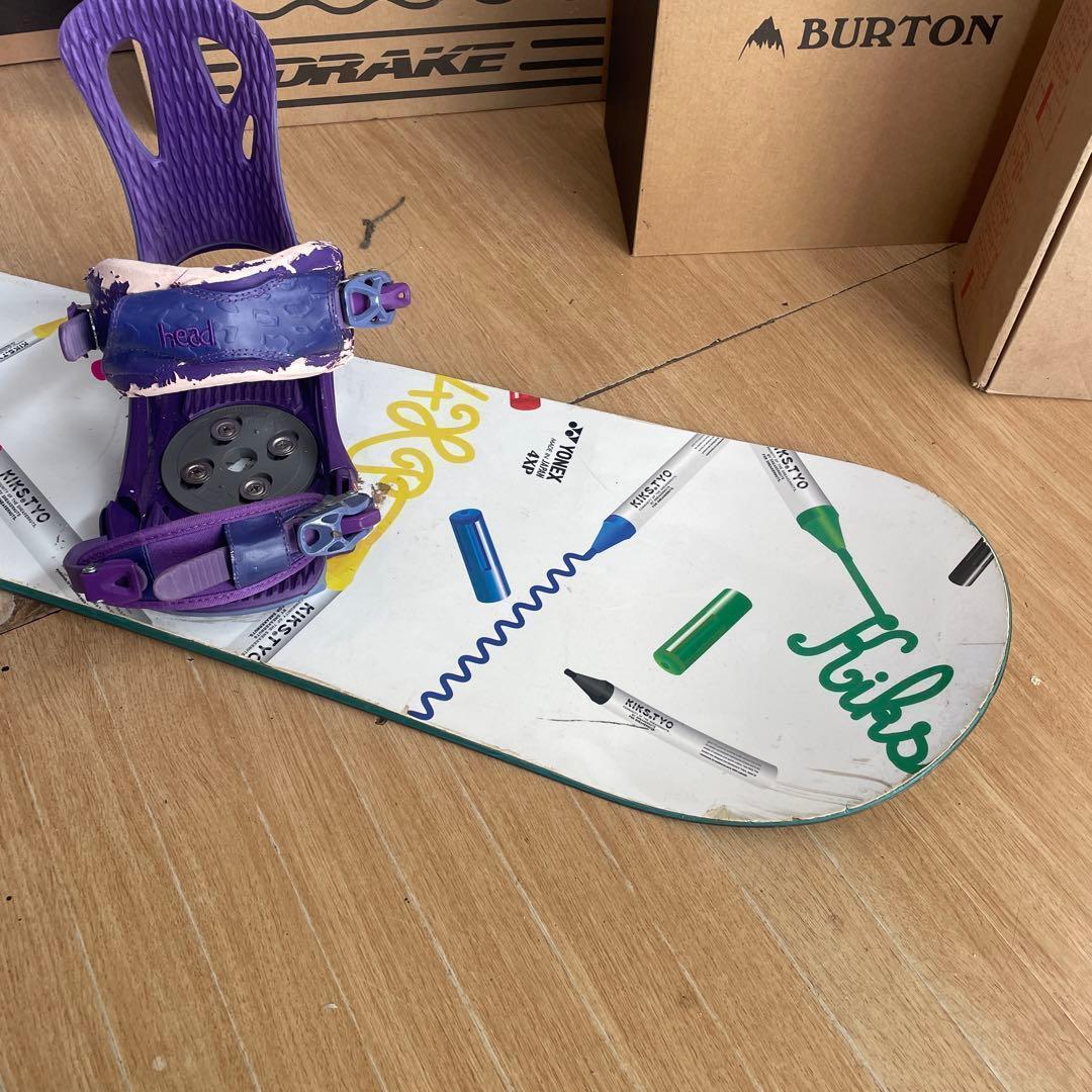 YONEX×HEAD 国産ハイエンド バイン付スノーボードセット ヨネックス